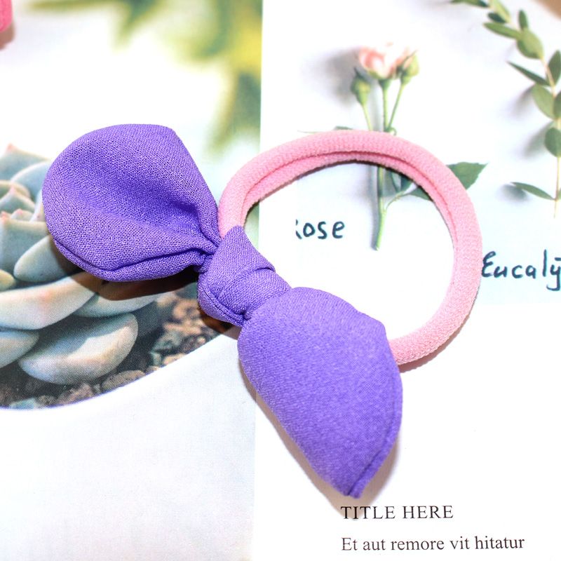 Bow hair cord headpiece tie hair band