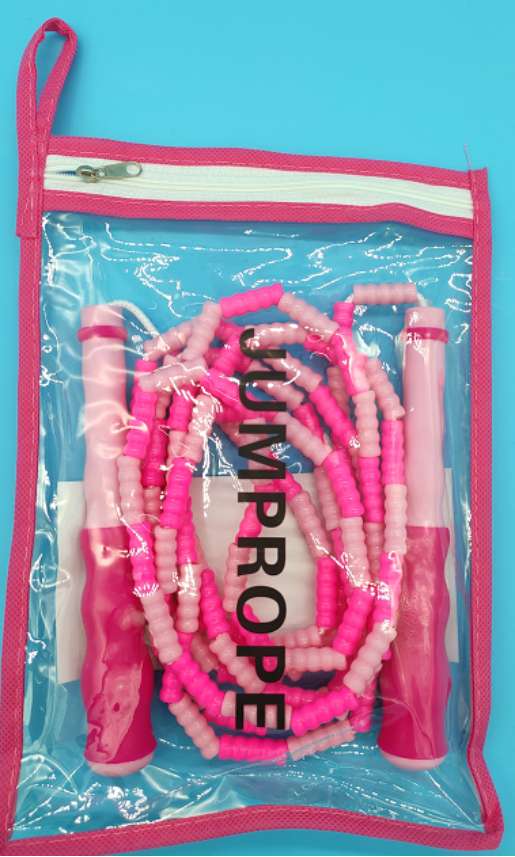 软式竹节花样跳绳儿童玩具健身中考跳绳详情图6