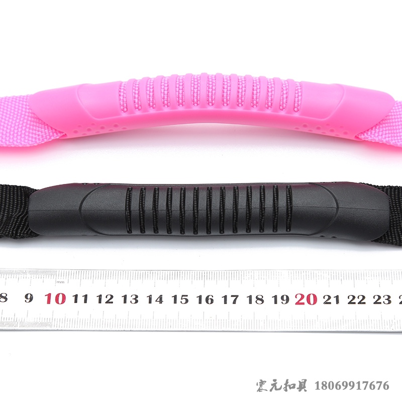 Direct sales from the manufacturer of backpack webbing handles, plastic handles, PVC webbing handles, webbing hollow handles, and bag injection handles Application Scenario