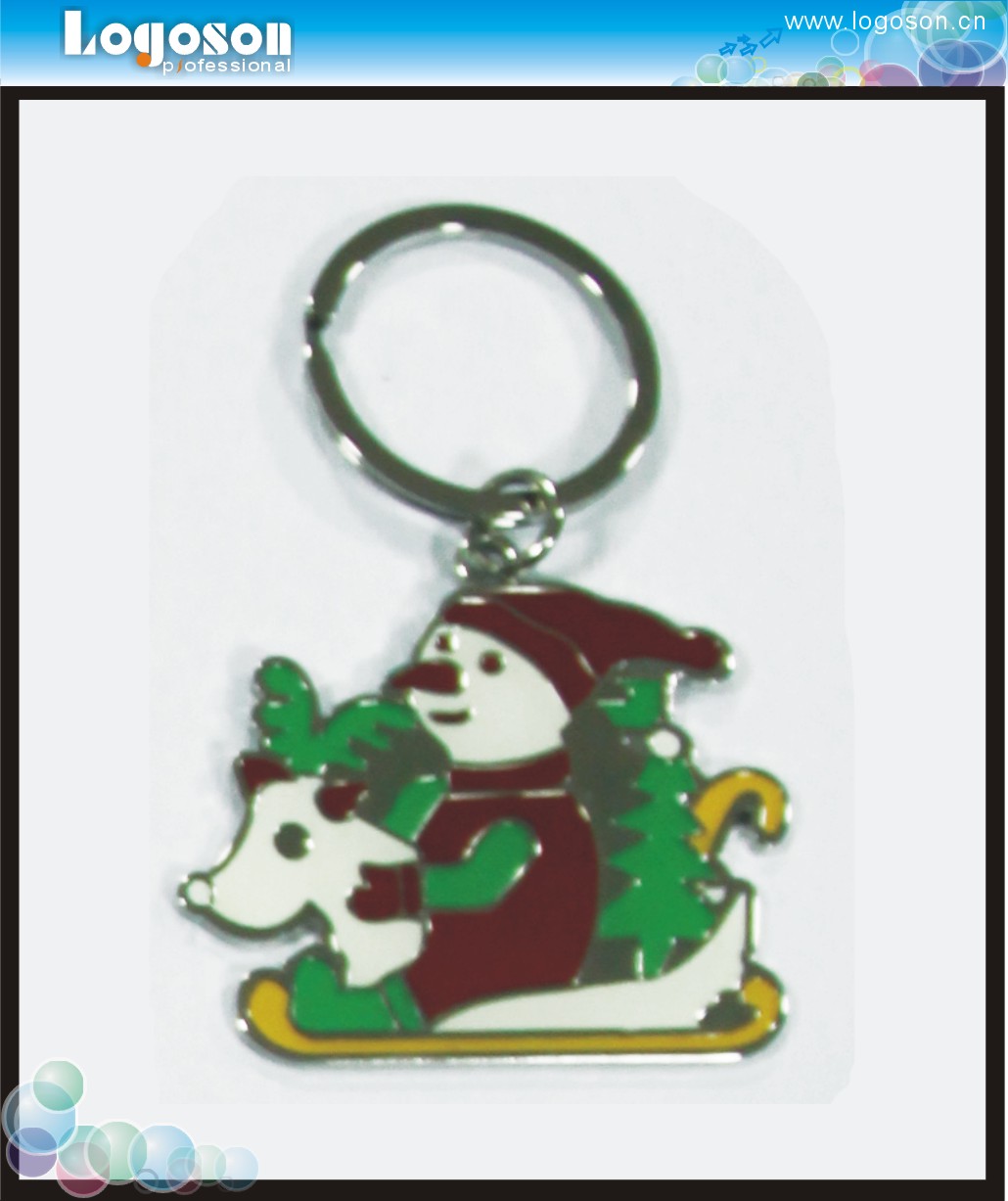Santa Claus carriage keychains, pendants, gifts, souvenirs details Picture