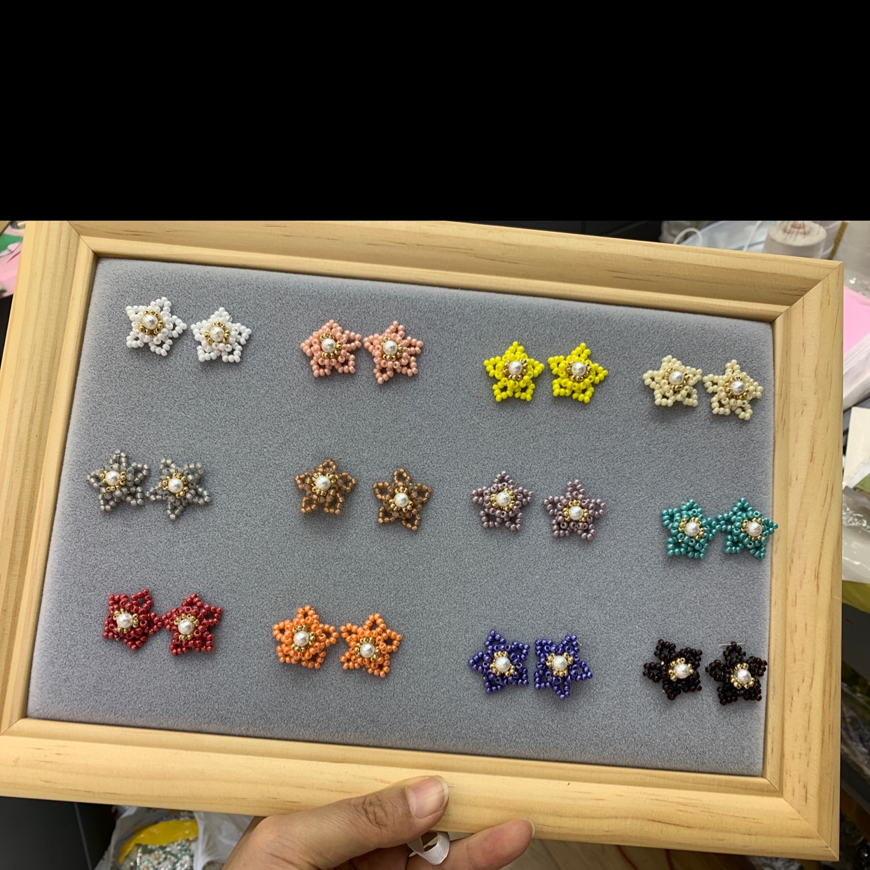 进口米珠五角星产品图