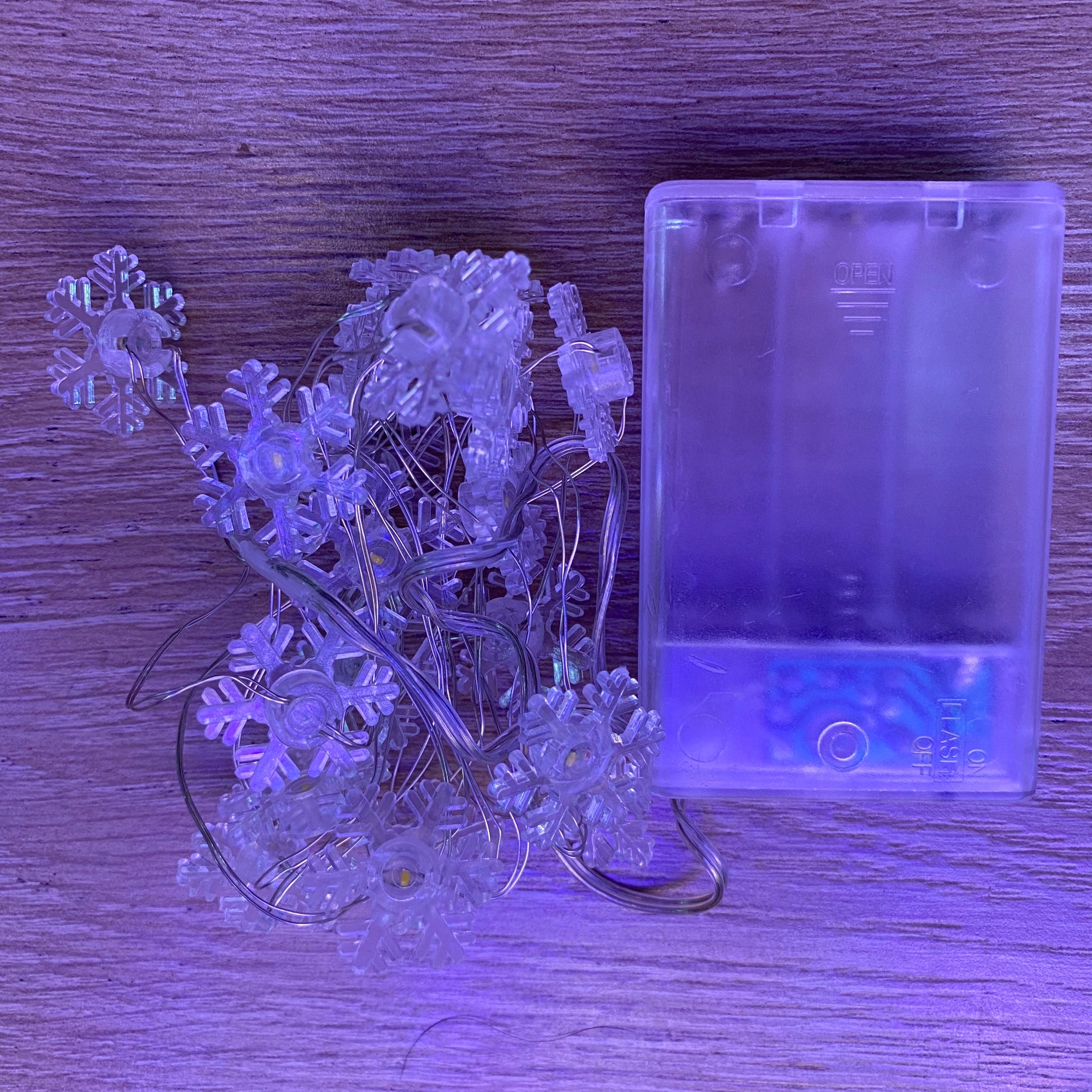 Snowflake batterie lampe