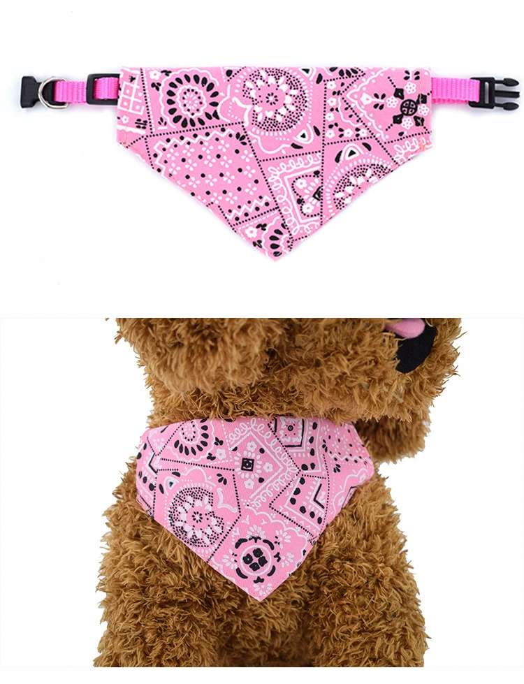 Pet supplies from the manufacturer: Pet saliva wipes, triangular pet scarves, collars, polyester pet bibs, triangular wipes detail image 10