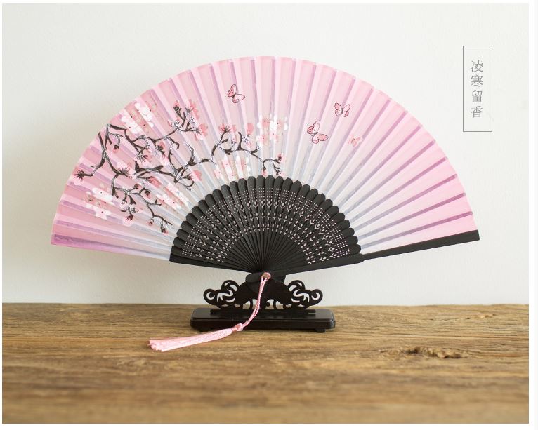 女士扇中国和风扇产品图