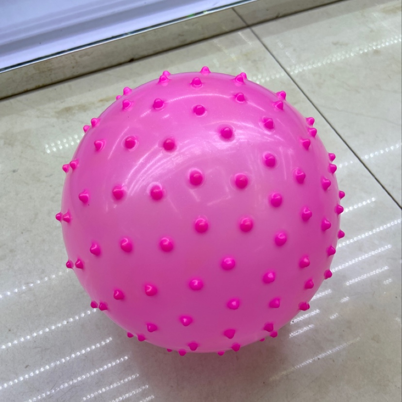 婴幼童充气玩具18cm按摩球