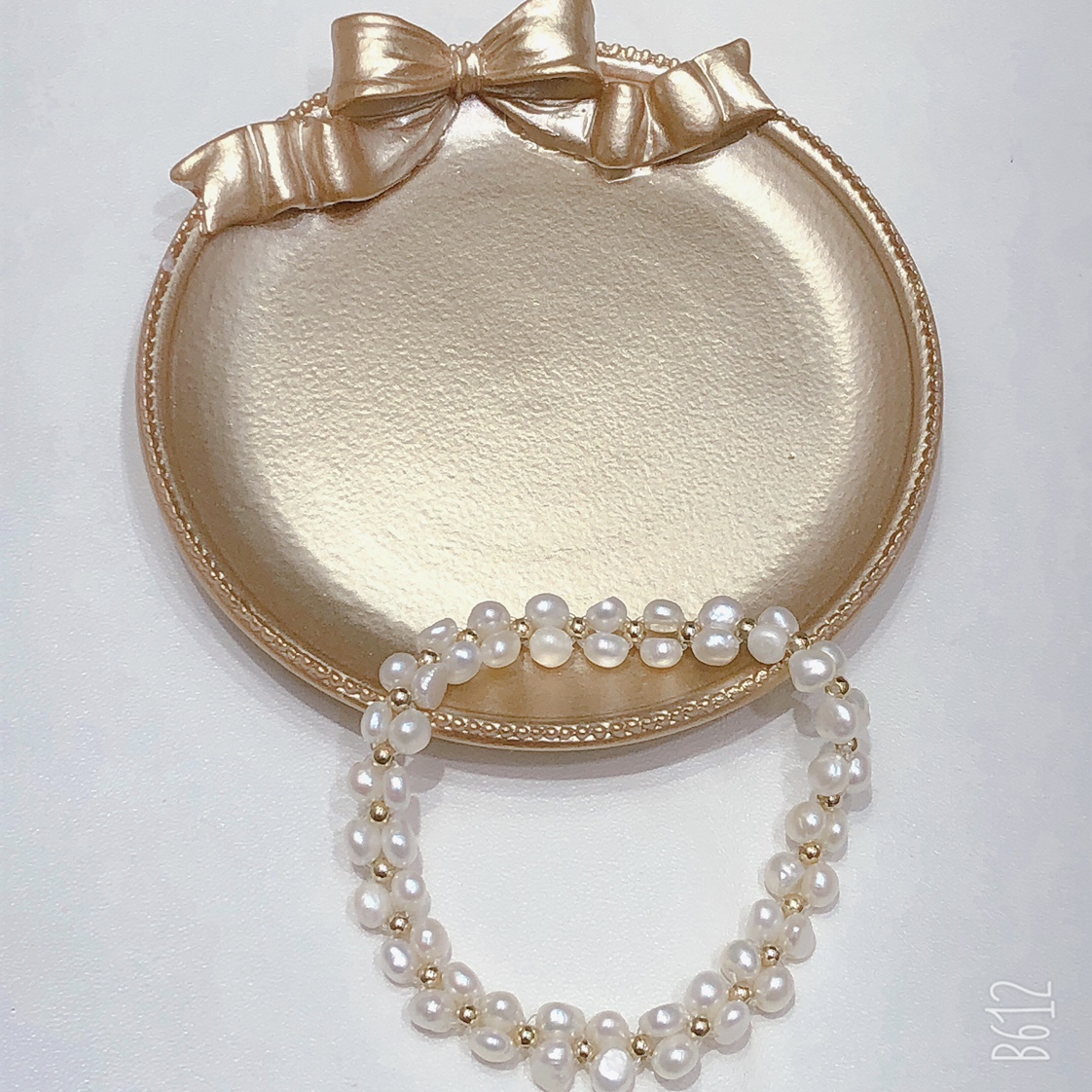 Elegant and luxurious freshwater pearl original pearl bracelet, a popular online celebrity style details Picture