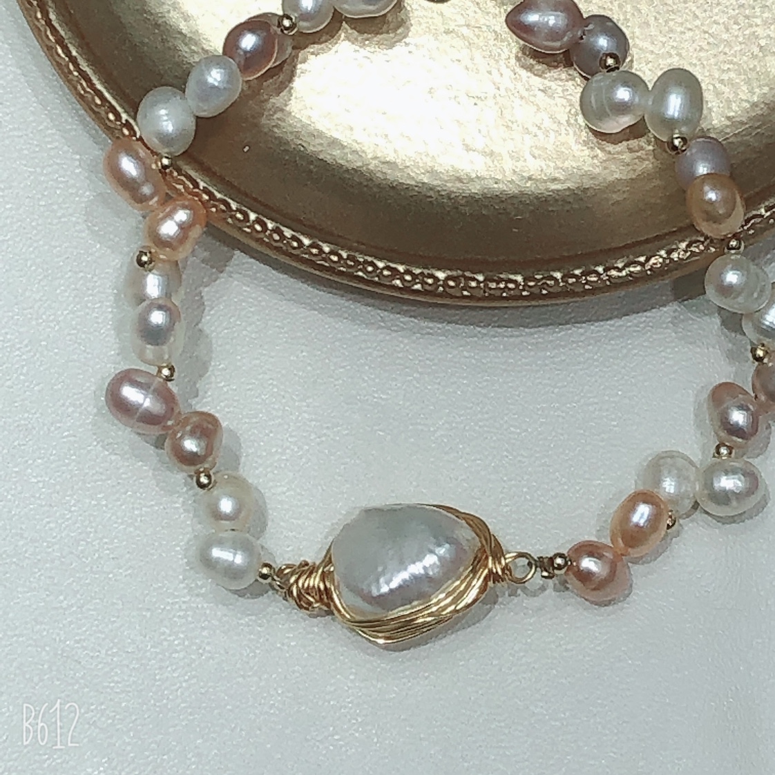 Original pearl bracelet ➕ copper wire white stone Internet celebrity style Application Scenario