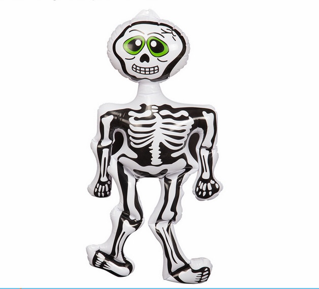 Inflatable Pvc Swimming Ring Ghost Festival Easter Christmas Halloween White Ghost Pendant details Picture