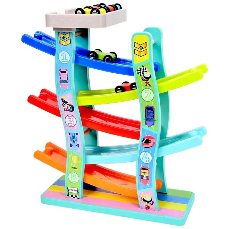 Children's toys, gliding cars, track cars, boys' and girls' beneficial intelligence early education toys