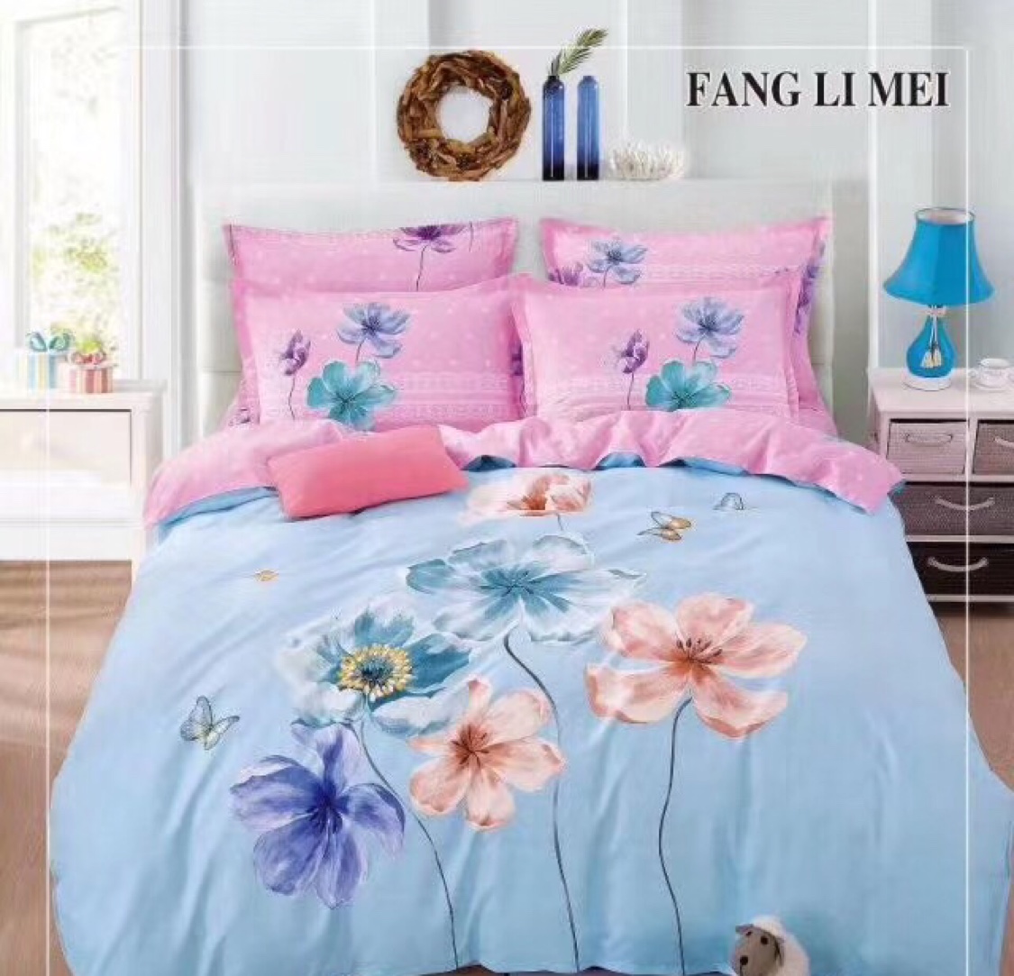 Quilt cover: 200*230 bed sheet: 230*240 pillowcase: 48*74*2 Active fabric AB version does not fade or pill