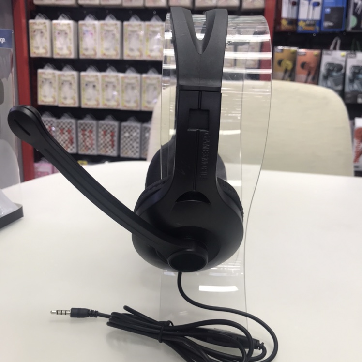 Hot style headphone laptop game headset bass eating chicken headset x22 black microphone headset thumbnail