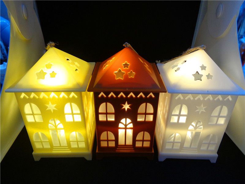 Romantic guide for couples: Candle lamp, LED night light, gift, antique luminous seven-color warm White House lamp Application Scenario
