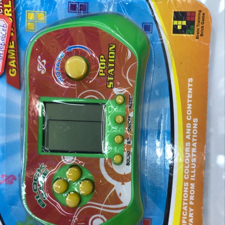 三地大号俄罗斯方块游戏机怀旧老式复古掌机儿童迷你小型便携式童年玩具益智掌上游戏机玩具703