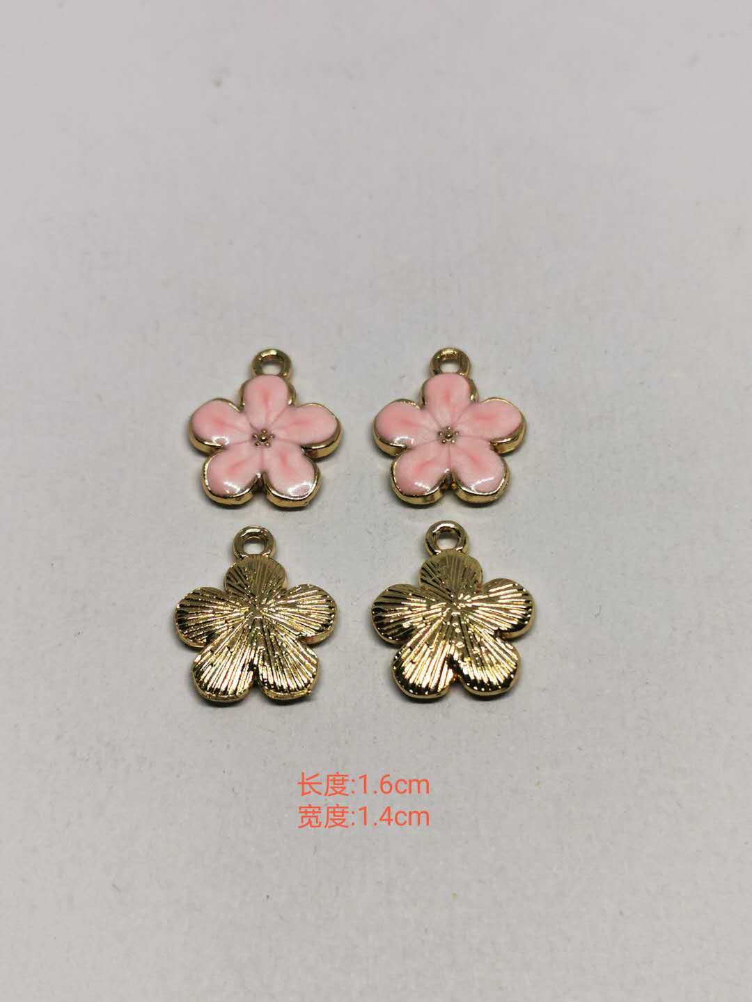 Manufacturers direct alloy accessories DIY colorful florets joker lovely bracelet necklace thumbnail