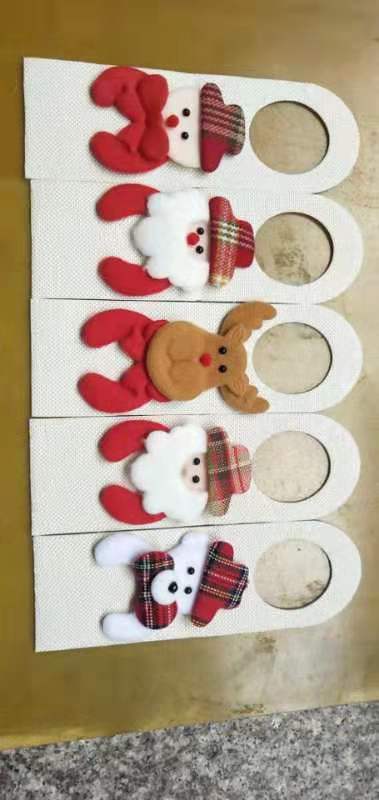 Ultrasonic Christmas pendant white full figure