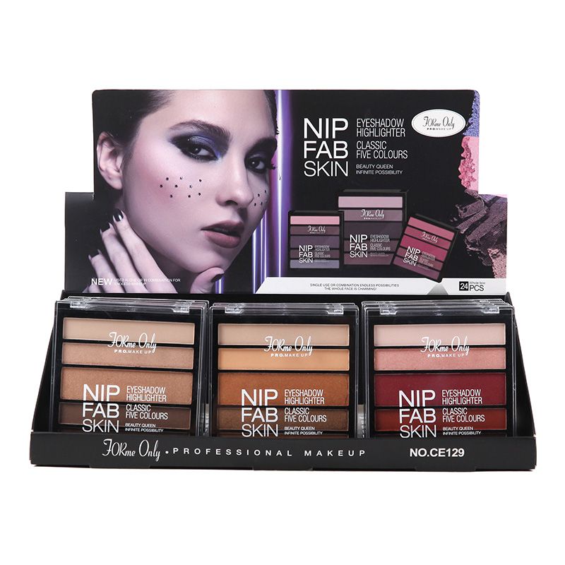 For Me Only 4 Color Eyeshadow 1 Color Highlight Ce129 Specification drawing