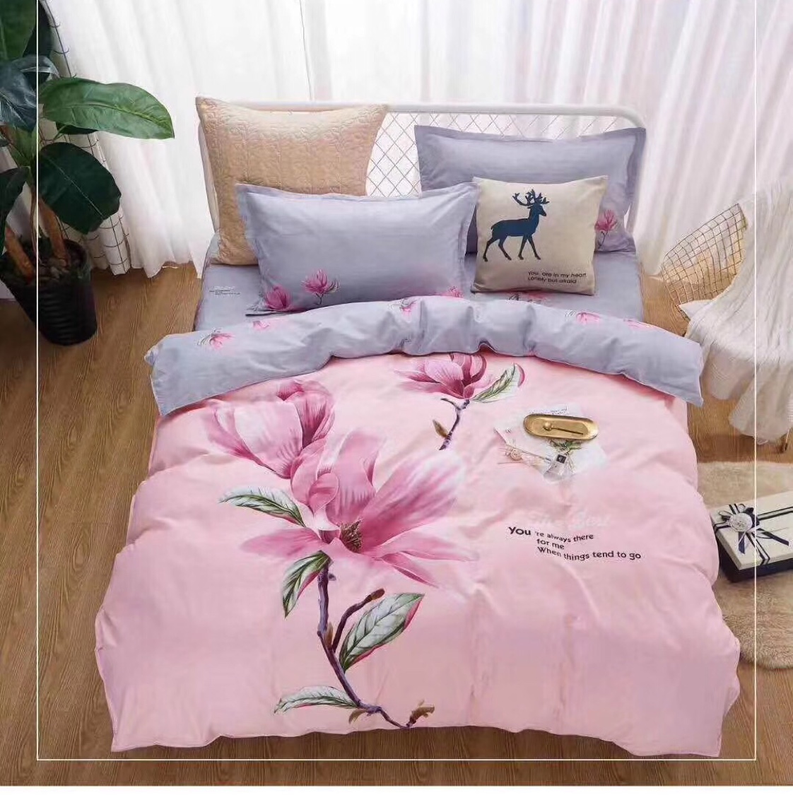 4-piece set of active fabric AB version Item Picture