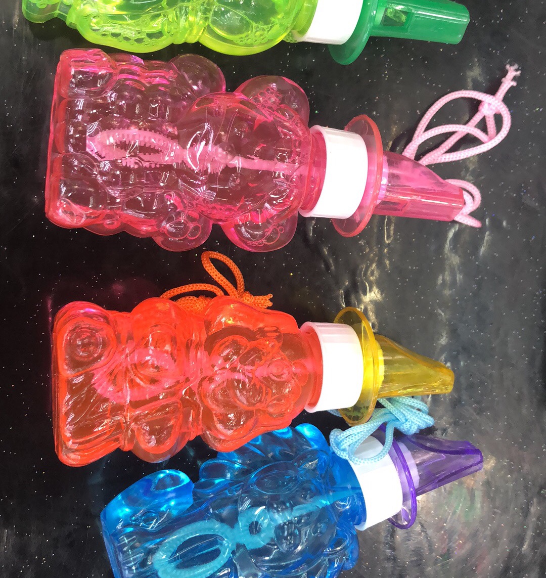 动物四款口哨泡泡水