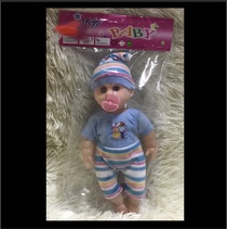 Baby doll pacifier A baby girl toy that cries