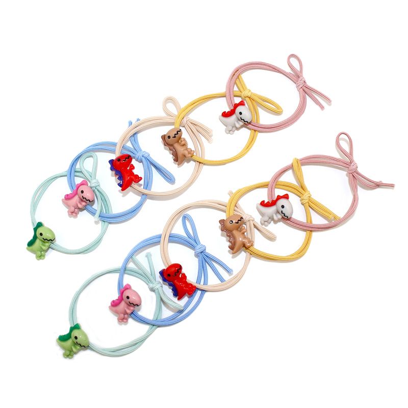 100 pieces/dozen baby dinosaur hair cord hair band thumbnail