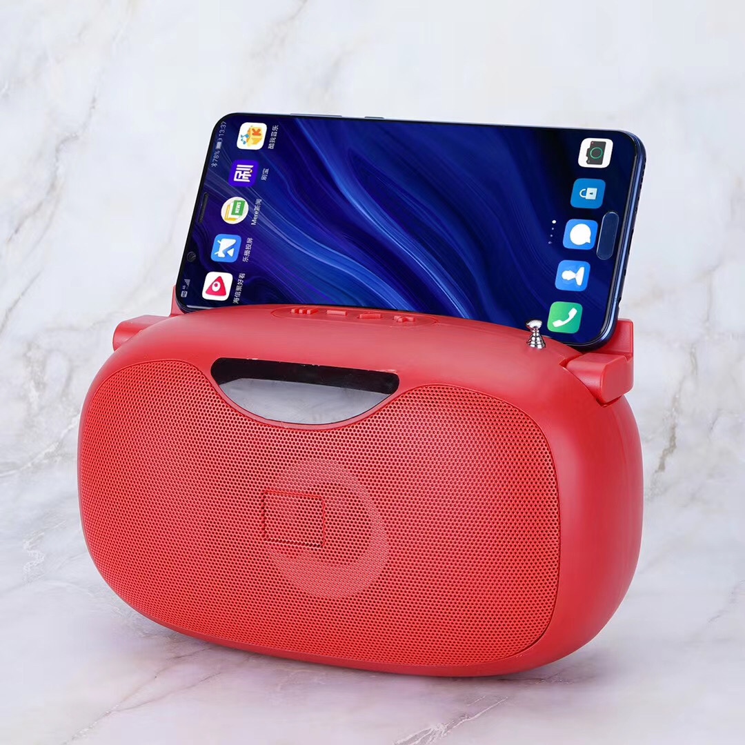 蓝牙小音响插U盘TF卡电脑连接可以充电细节图