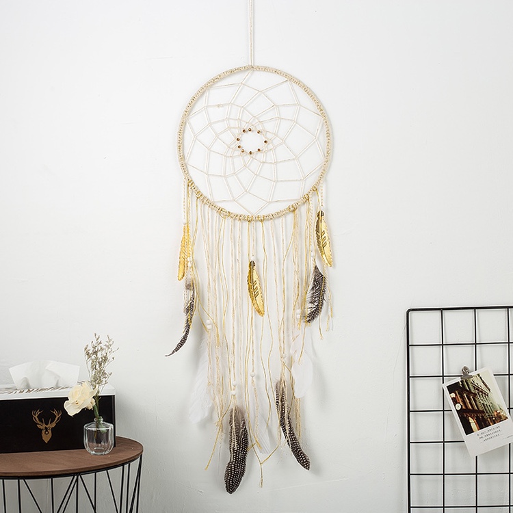 dreamcatcher hand-woven craft Feather home wall decoration Creative Birthday Gift Dream Catcher 20DC007