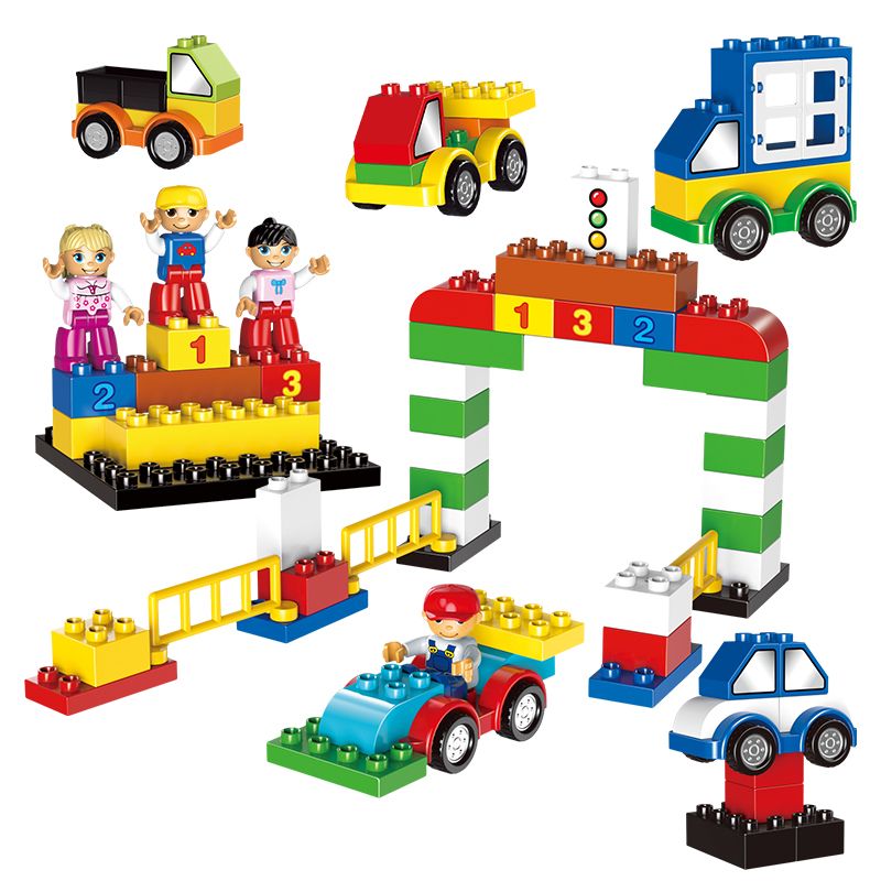 Large-sized LEGO building blocks for children's intelligence and brain-stimulating toys, boys and girls 3 Item Picture