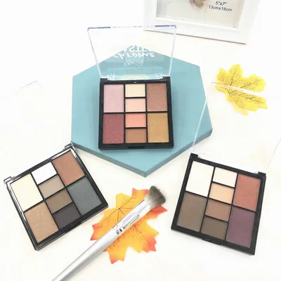 Formeonly Eight Color Plastic Shell Earth Pearlescent Matte Eyeshadow Ce128