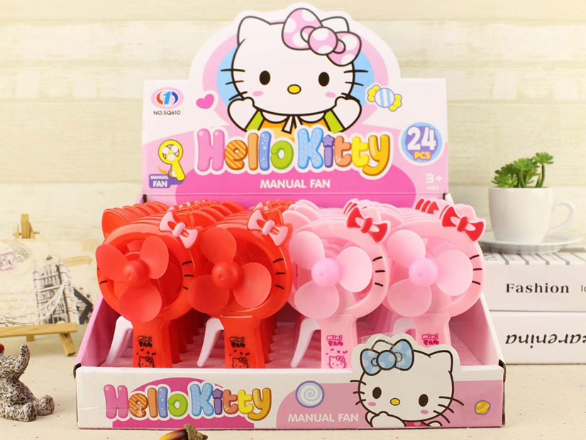 Hot-selling animal mini hand-pressing fans, handheld mini hand-pressing small fans are selling well at street stalls Specification image