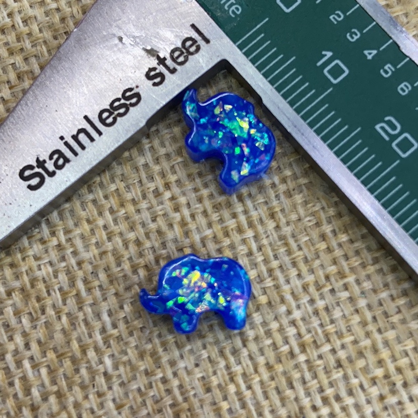 厂家批发洛丽塔玩具蓝色眼睛高面透亮20彩贝双色闪粉diy饰品配件详情1