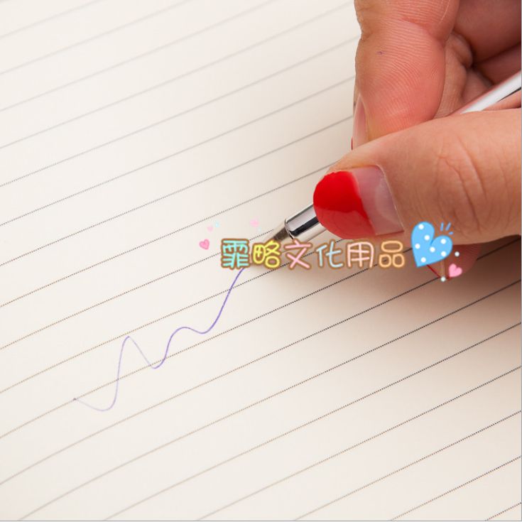 Yiwu Selection Korean version of Europe restoring ancient style big wave craft feather ballpoint pen Specification drawing