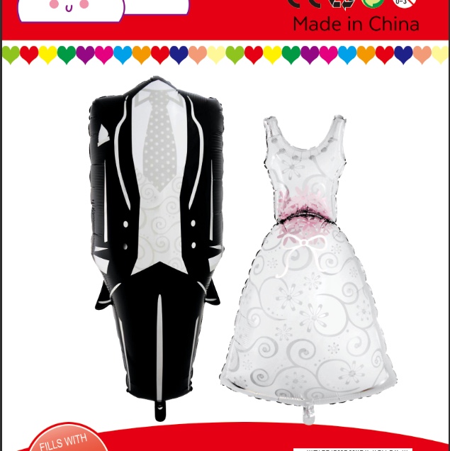 Birthday supplies of Zhejiang Xindi plastic co., LTD. ð¦ <s:1> wedding dress