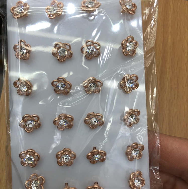 The plum flower earrings thumbnail