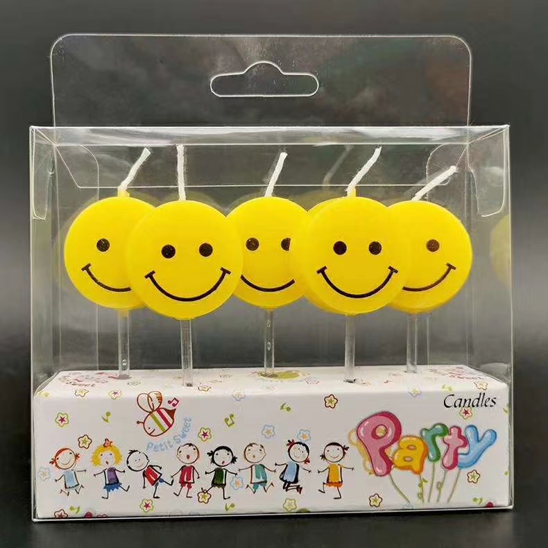 Smiling face a candle thumbnail