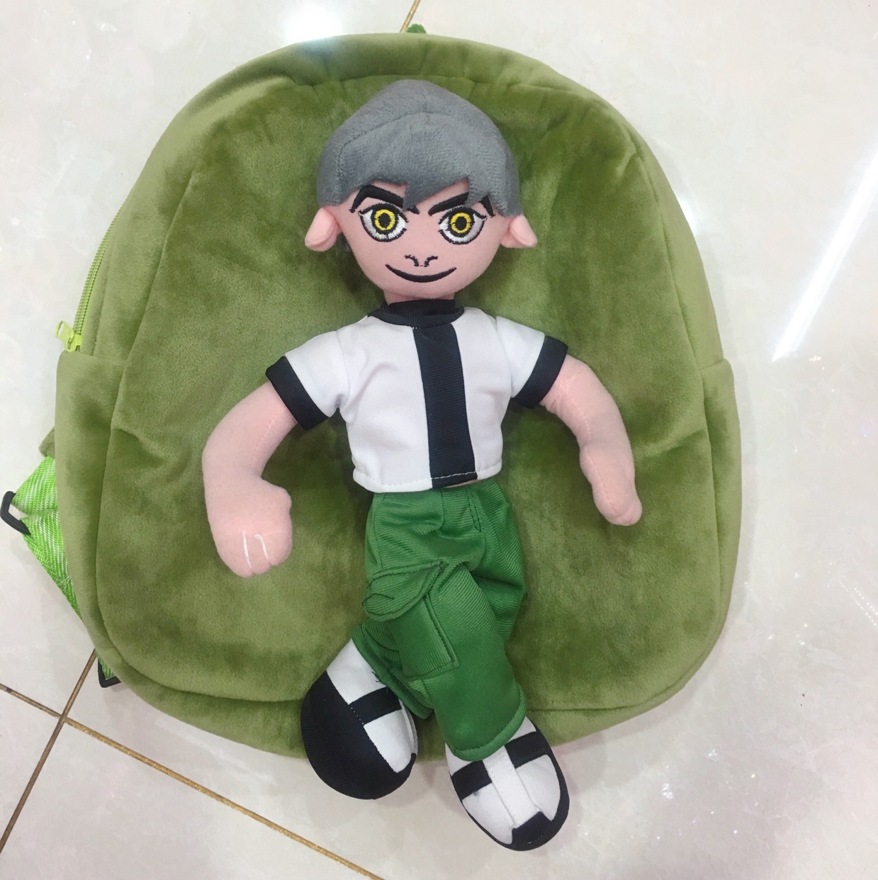 书包双肩包 毛绒玩具布偶挂件 可爱萌系列 包包装饰品