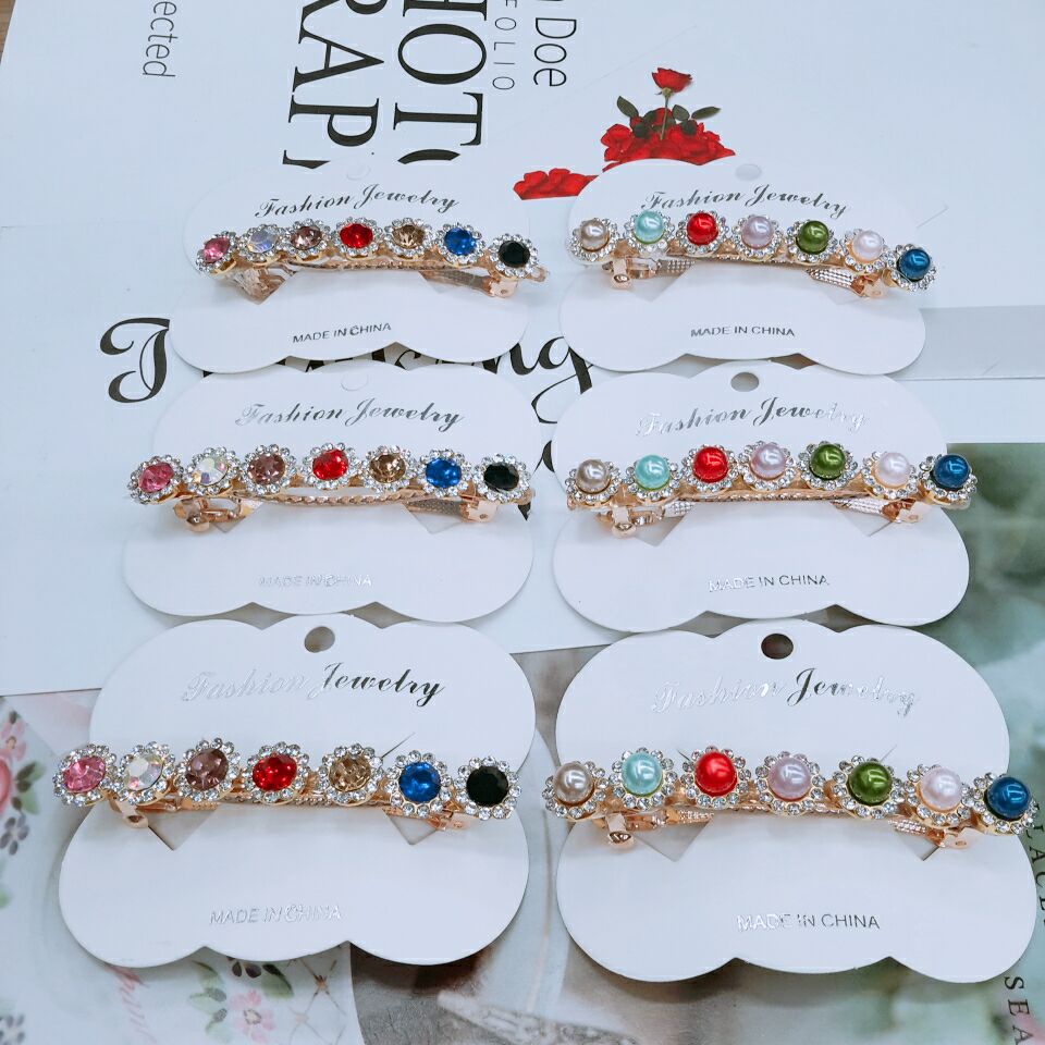 A hair Korea bangs clip hair clip duck mouth clip accessories Korea and Korea bangs hair clip Korea side card water