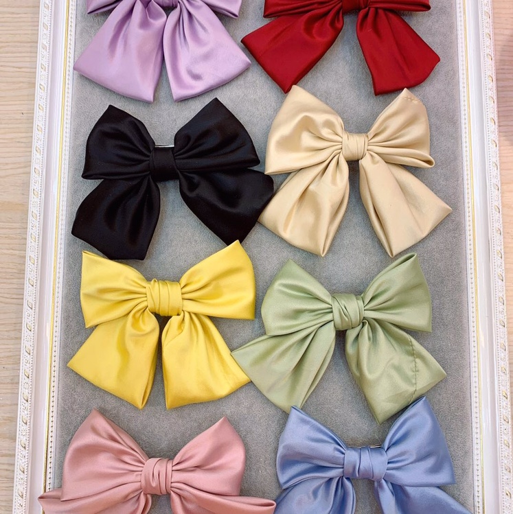 Han edition bowknot 🎀 hair clips thumbnail