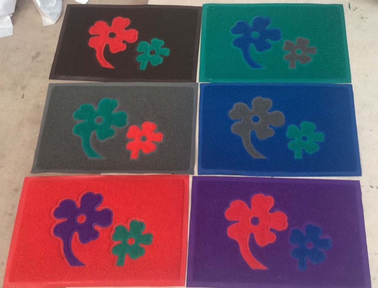 2023 New factory direct brushed jigsaw floor mat Specification drawing