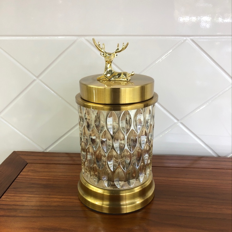 New Crystal Ornaments Crystal Pen Holder Storage Bucket Quantity Can Be Asked