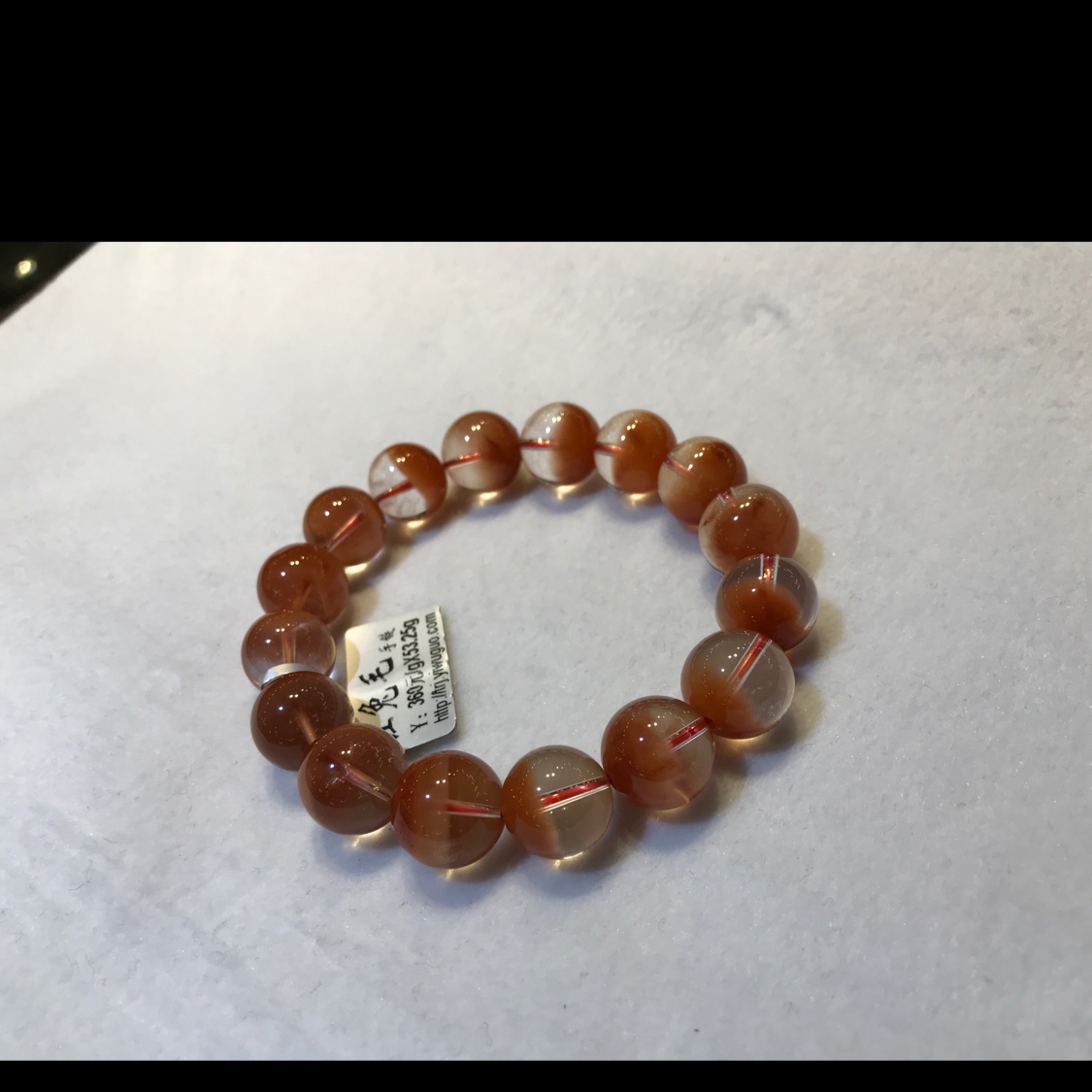 （天然居珠宝）红兔毛手链产品图