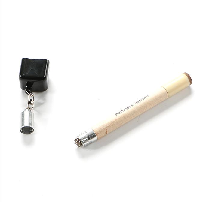 Billiard needle pen Qiao Ke clip acupuncture brush powder bag gun powder clip needle