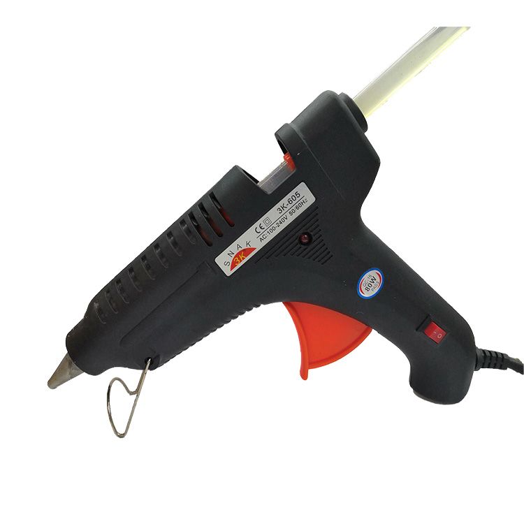 80 watt hot sol gun Hot melt glue gun with switch hot melt glue gun universal glue gun manufacturer direct sales