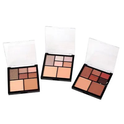 For Me Only 4 Color Eyeshadow 1 Color Highlight 2 Color Contouring Eye Shadow Palette Ce132