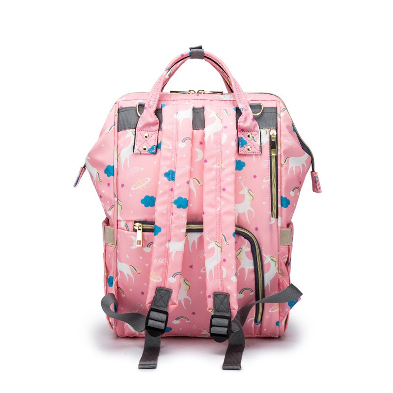 Mommy bag multifunctional mommy bag out baby bag moda mommy bag pañal backpack fábrica directa Specification image