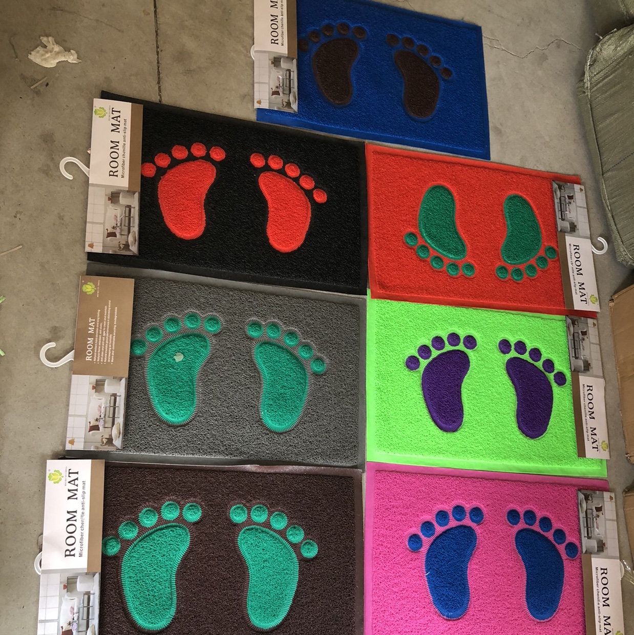 2023 New factory direct brushed jigsaw floor mat Item Picture