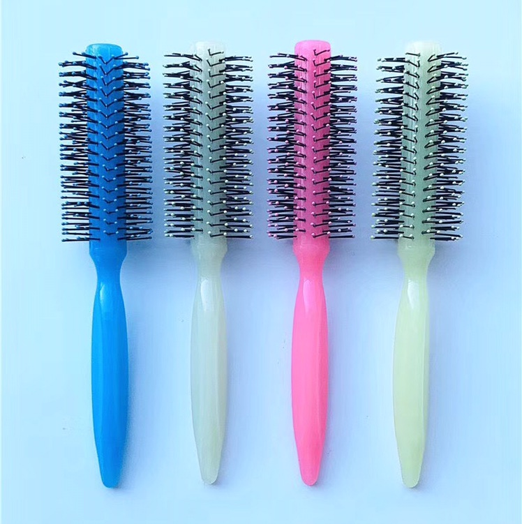 Luminous comb set with suction card OPP set with curling comb Item Picture