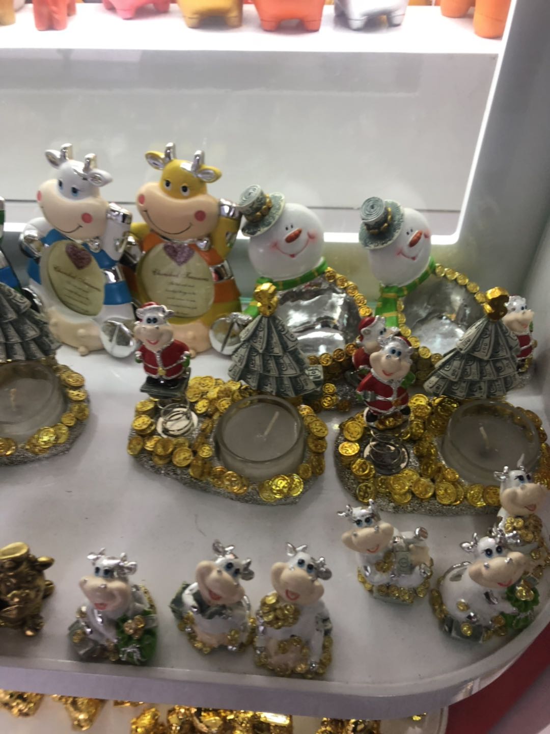 相框树脂摆件冰箱贴小摆件公仔树脂装饰品可爱家居摆件可爱圣诞树脂工艺小摆件