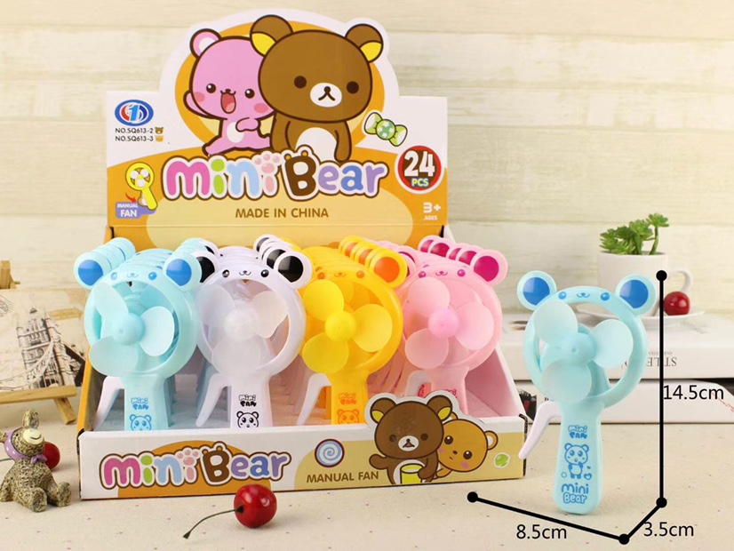 Hot-selling animal mini hand-pressing fans, handheld mini hand-pressing small fans are selling well at street stalls