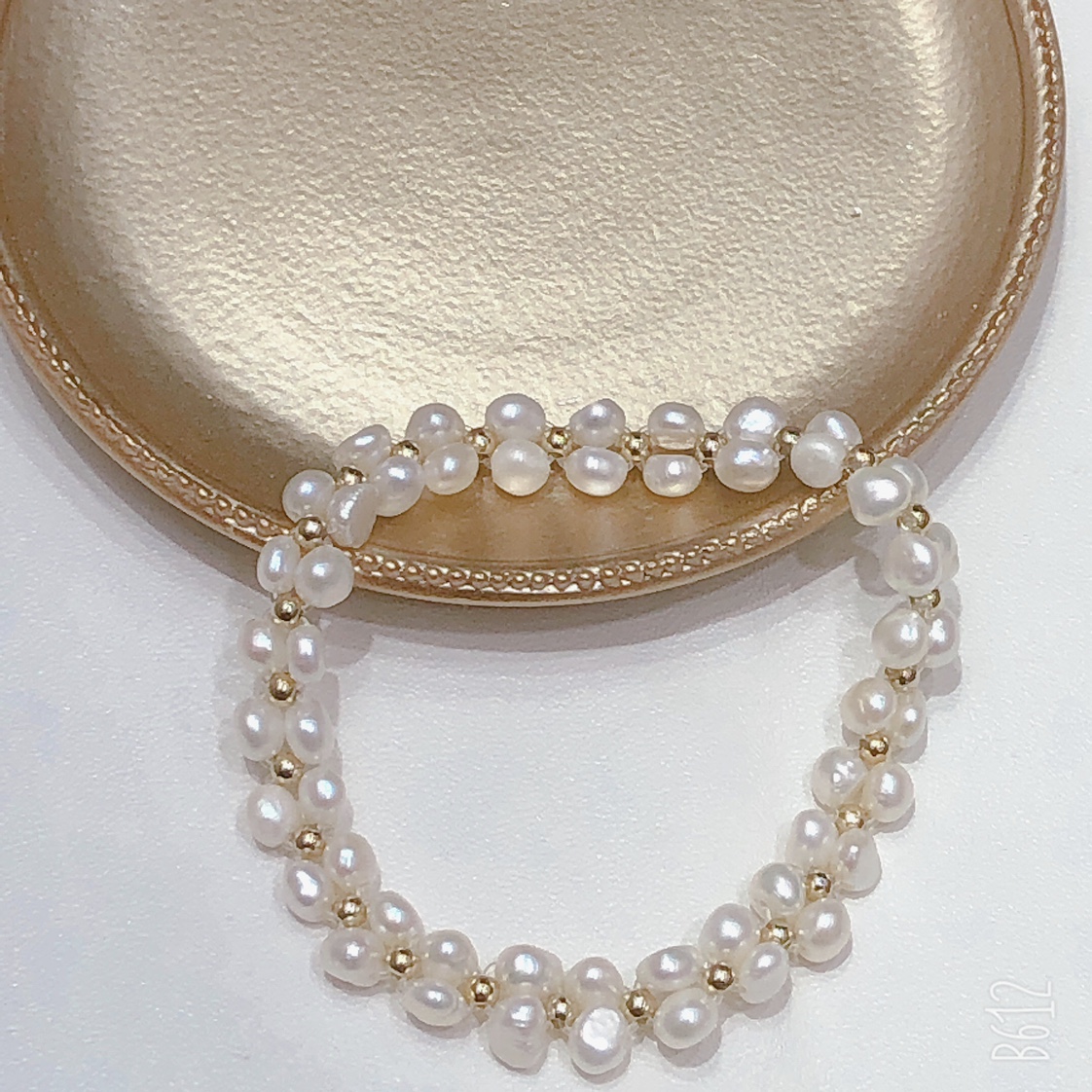 Elegant and luxurious freshwater pearl original pearl bracelet, a popular online celebrity style Specification image