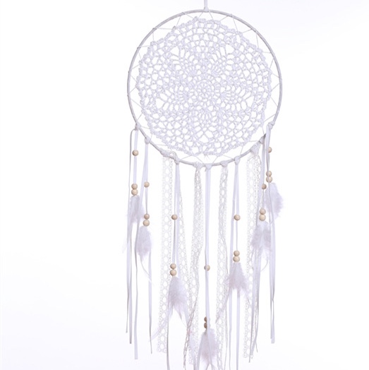 Feather Indian dreamcatcher, feather pendant, feather wind chime decoration, Valentine's Day gift for girls, 23CMDC4062